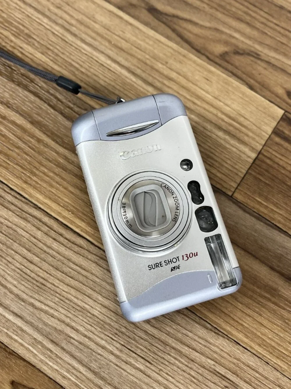 Canon Sure Shot 130U 35mm Point & Shoot Film Camera - Tested & Working